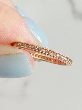 CRISLU Rose Gold Ring